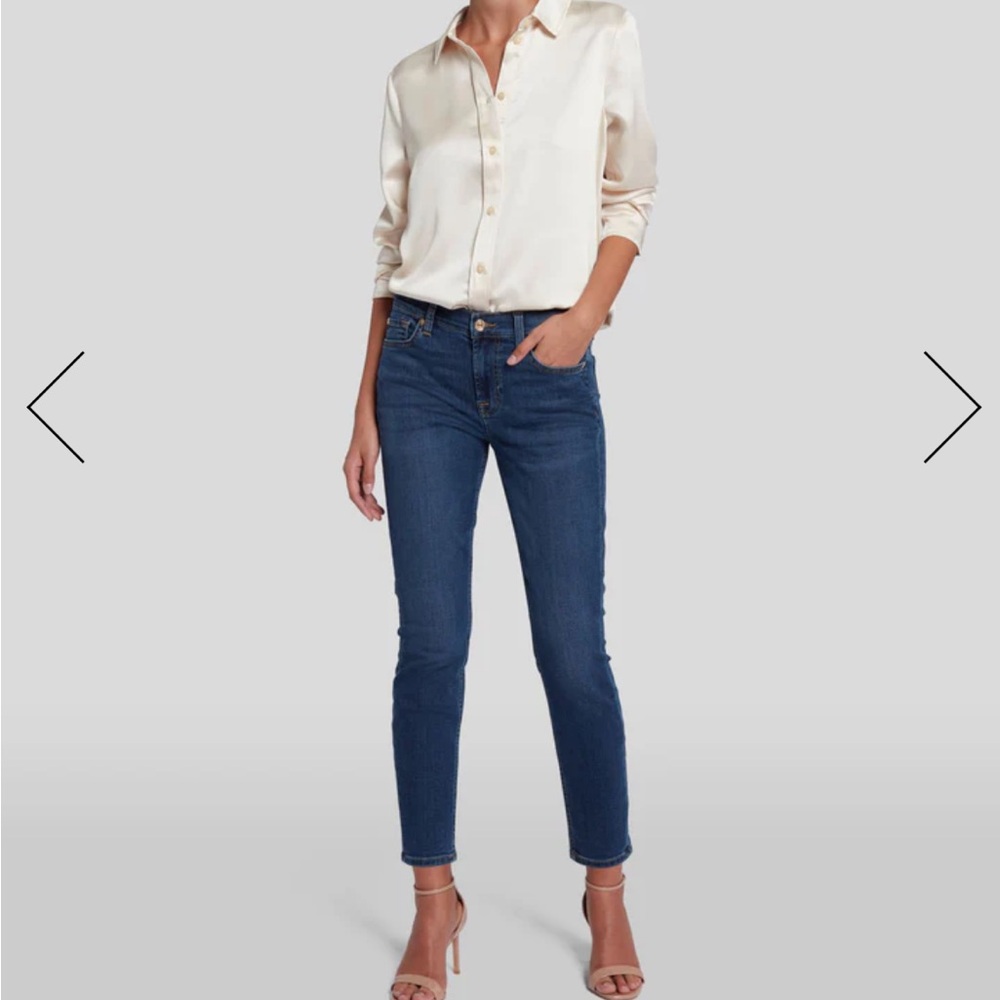 7ForAllMankind B(air) Denim Ankle Skinny jeans